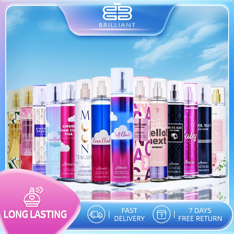 Brilliant.q Aimore Body Mist Has A Long Lasting Scent Eau De Parfum 