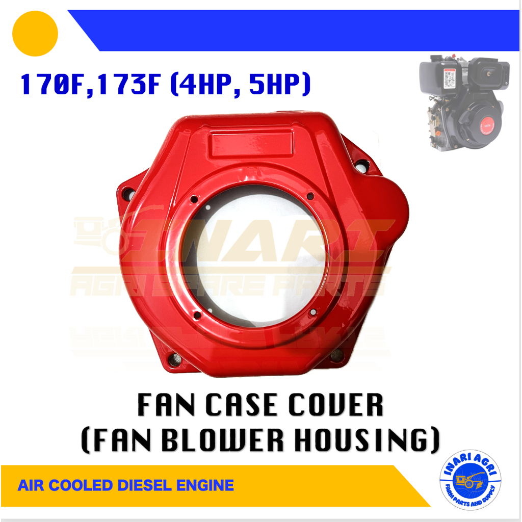 FAN CASE COVER FAN BLOWER HOUSING 170F 173F 4HP 5HP AIR COOLED DIESEL ...