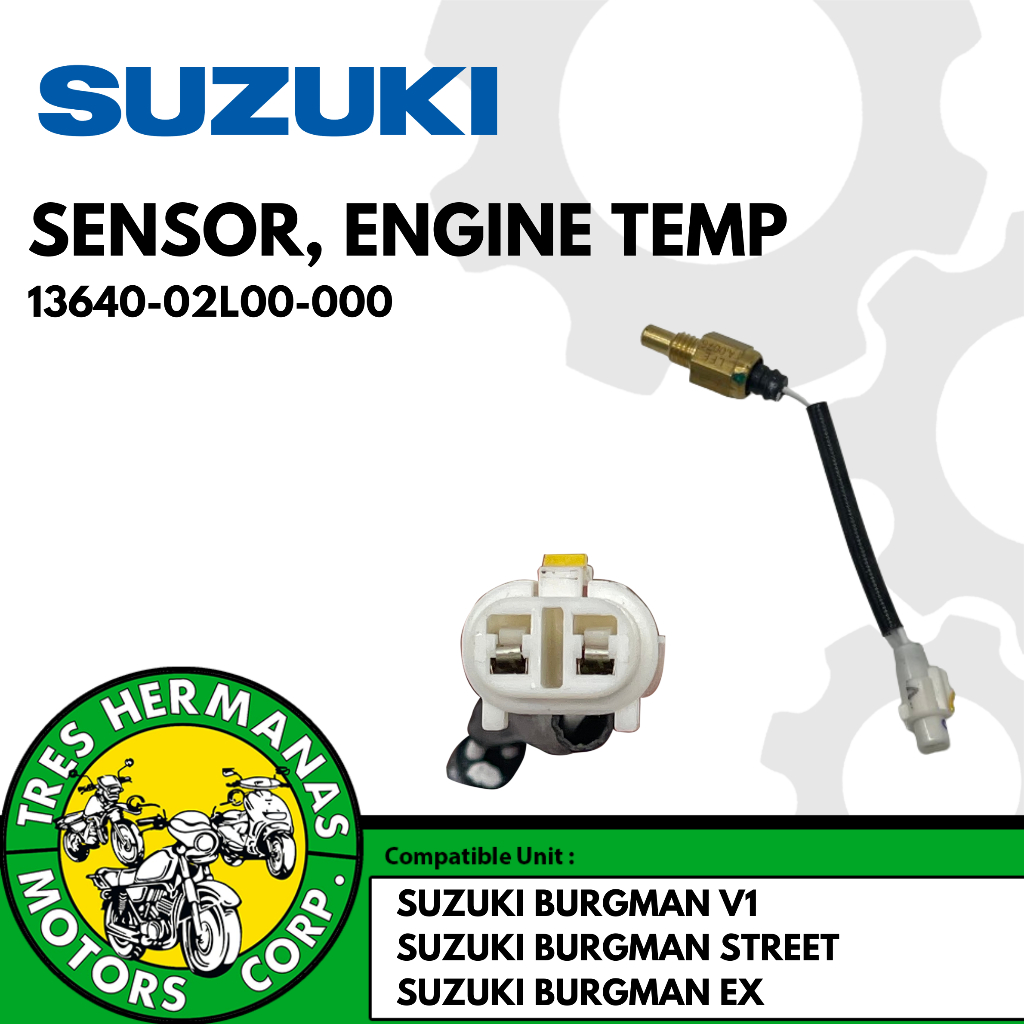 SENSOR,ENGINE TEMP FOR SUZUKI MOTORCYCLE : BURGMAN V1, STREET, EX ...