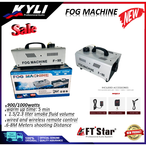 Fog Machine 900W(Long Playing) Antibac disinfectant, Sanitizer, heavy ...