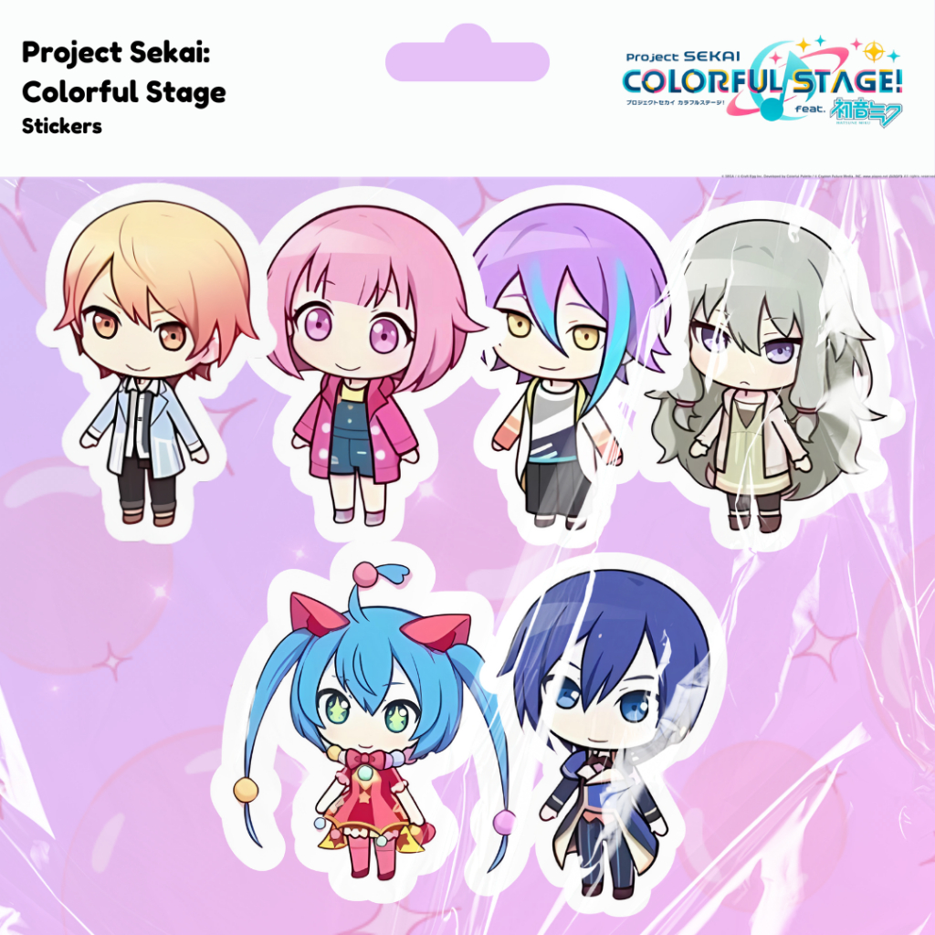 Wonderlands x Showtime Project SEKAI COLORFUL STAGE! [waterproof vinyl