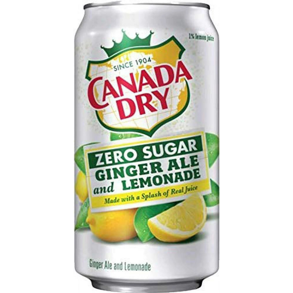 Canada Dry Zero Sugar Ginger Ale and Lemonade 355ml Shopee Philippines