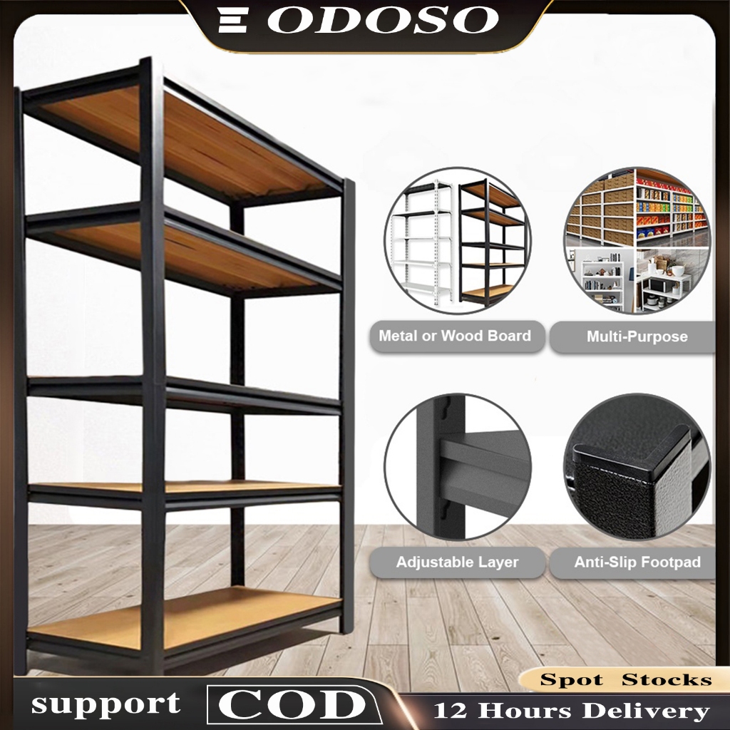 6 Layers Boltless Steel Rack ShelvesAdjustable Metal Stainless ...