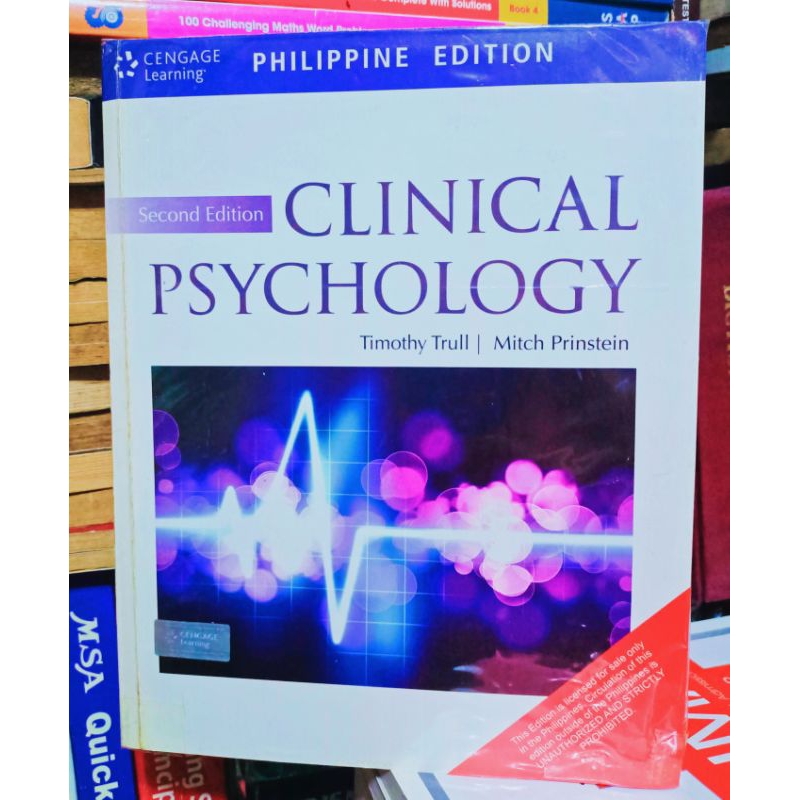 CLINICAL PSYCHOLOGY 2E Shopee Philippines