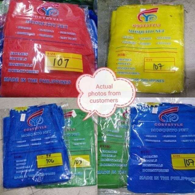 thumbnail image 2 of KULAMBO Philippine Mosquito Net - Family Size, Rectangular, Multicolor - Ships Same Day! 2 of 6
