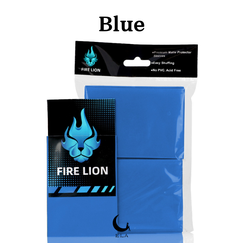 fire lion card sleeves FIRELION] 66X91 Matte TCG 100 PCS / PACK fitting Standard Fire Lion 100 Standard Size