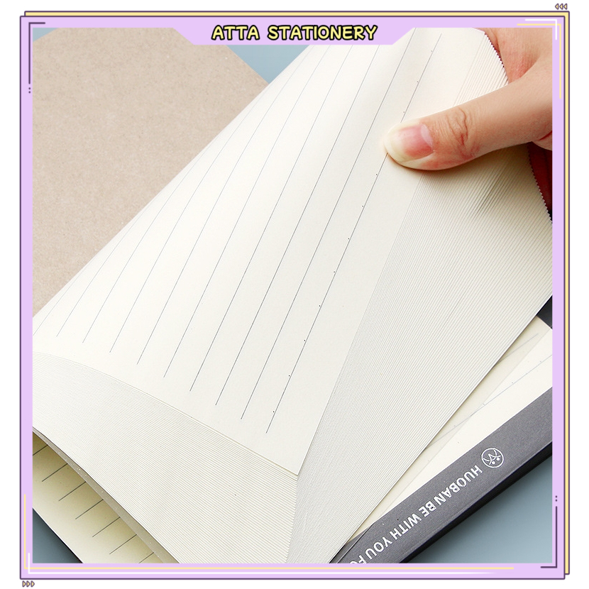 70Sheets Vertical PP Cover Notebook A6/A5/B5 Line Grid Blank Notepad ...