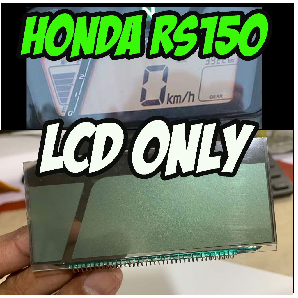 LCD ONLY HONDA RS150 SPEEDOMETER GAUGE REPAIR SUNBURN | Shopee Philippines