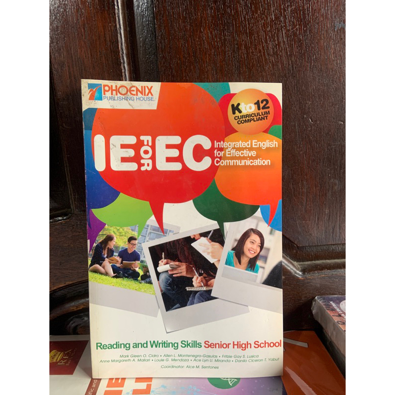 INTEGRATED ENGLISH FOR EFFECTIVE COMMUNICATION (SHS) | Shopee Philippines