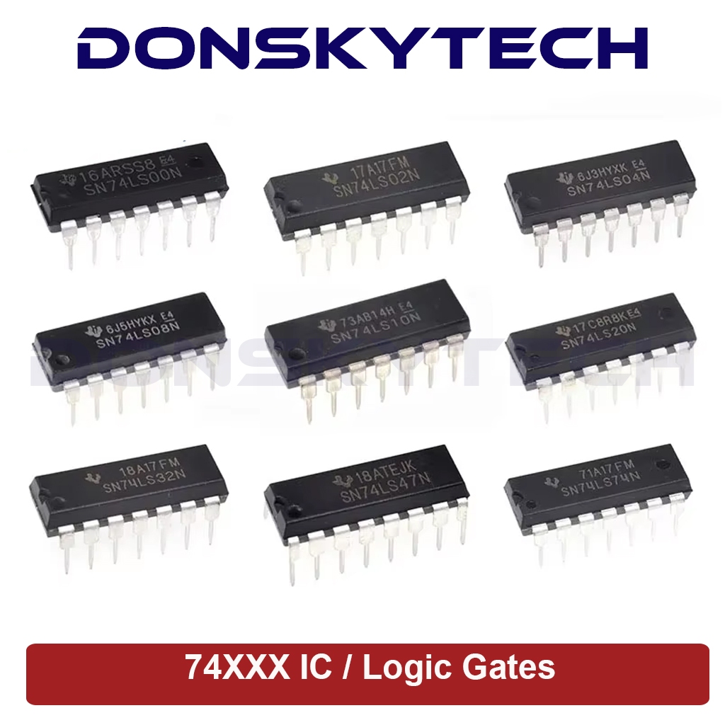 74LSXX 74XX 7400 7402 7404 7408 7410 7411 7427 7432 7473 7474 7483 7493 ...