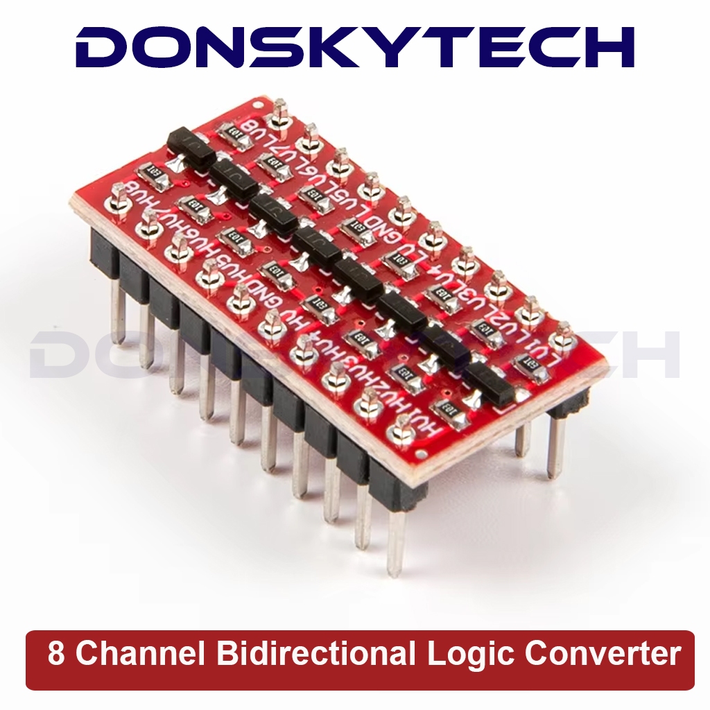 8 Channel Bidirectional Logic Level Converter Bi-Directional Module IIC ...