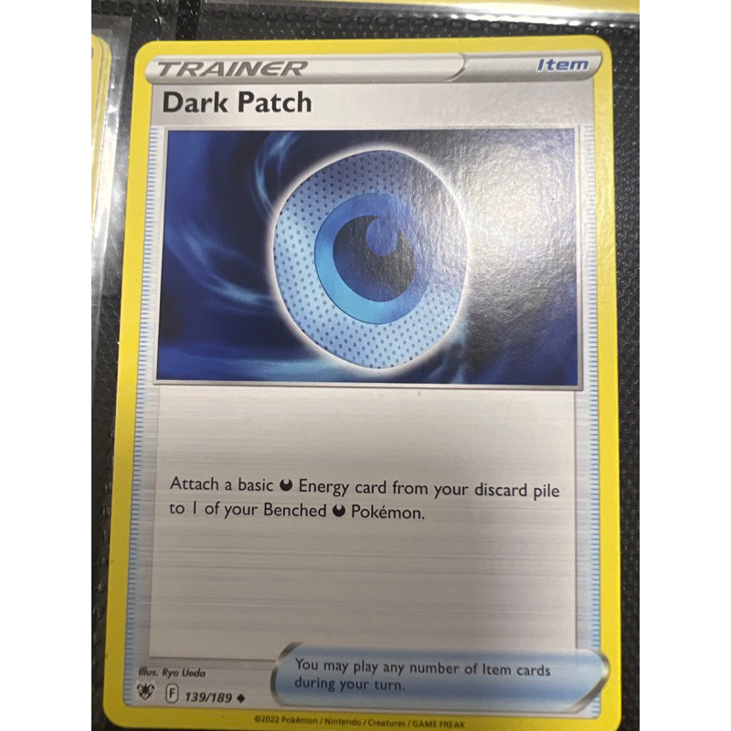 Dark Patch - 139/189 - Uncommon Sword & Shield: Astral Radiance - Pokemon  TCG | Shopee Philippines