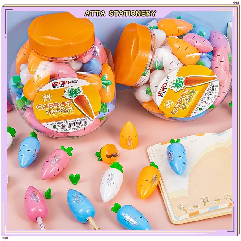 Portable Cartoon Radish Sharpener 1PC Student Sharpener School Office ...