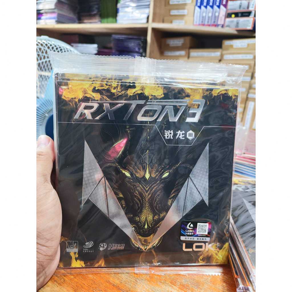 New Packaging Loki Rxton3 Rubber original Rxton III table tennis rubber ...