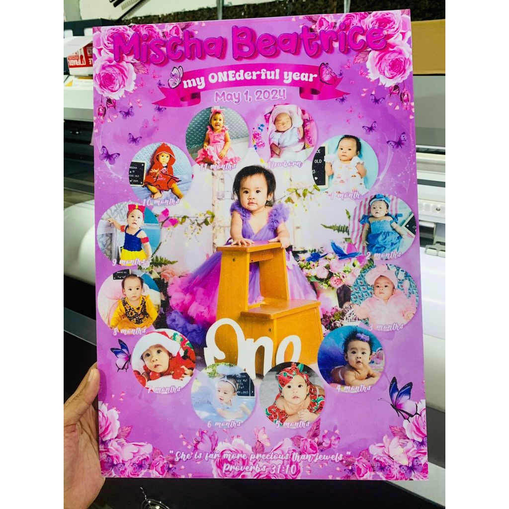 PERSONALIZED Sintra Board Flat Type Photo tile 3mm Sintra Board ...