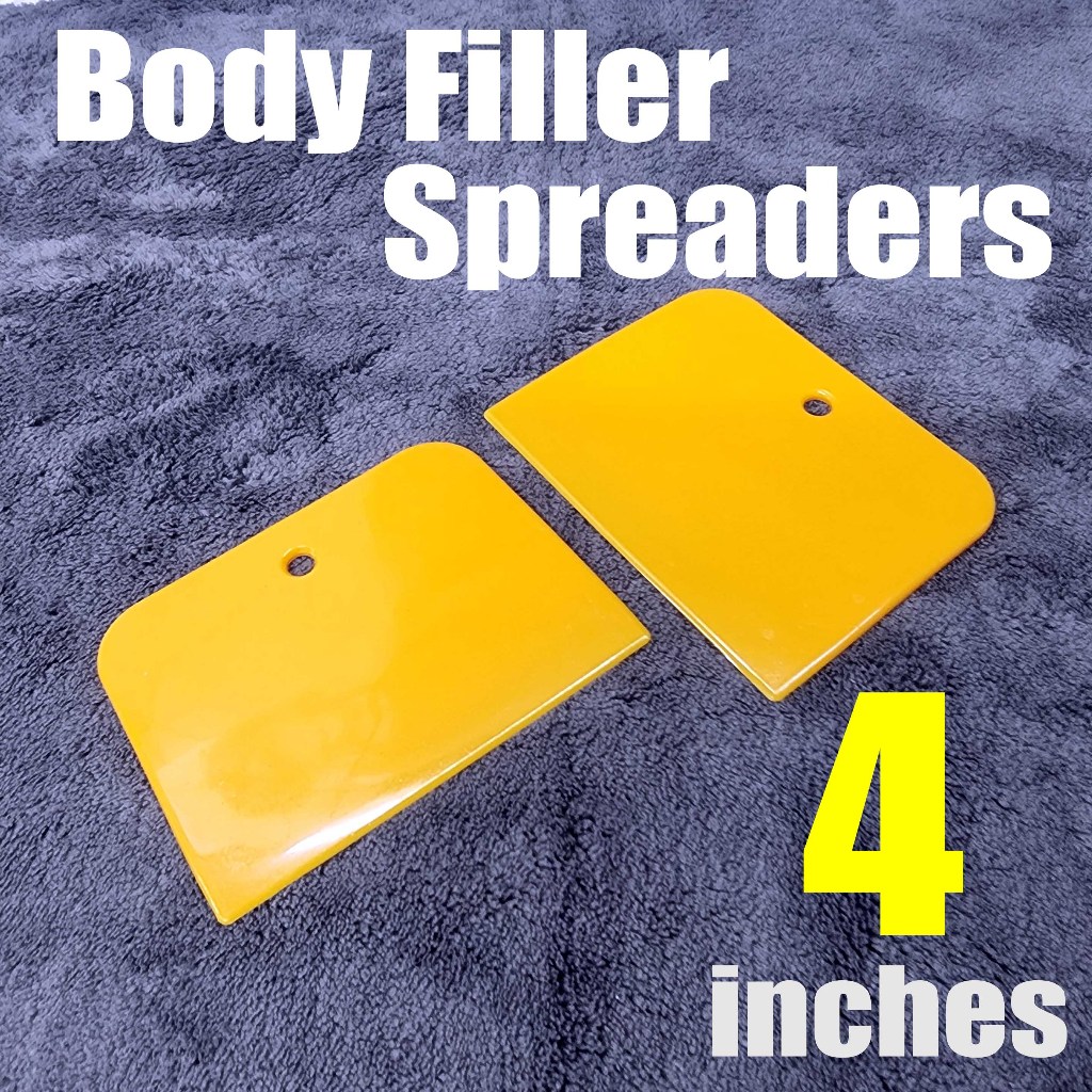 Body Filler Spreaders Plastic Automotive Putty Spreaders Shopee