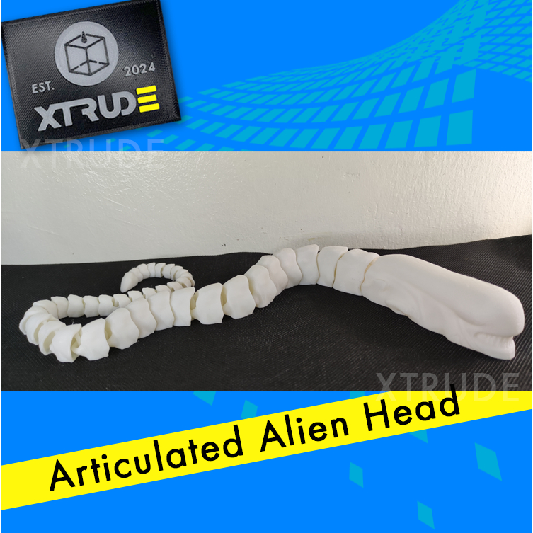 Articulated Alien Head 3d-Printed Toy Decoration | Shopee Philippines