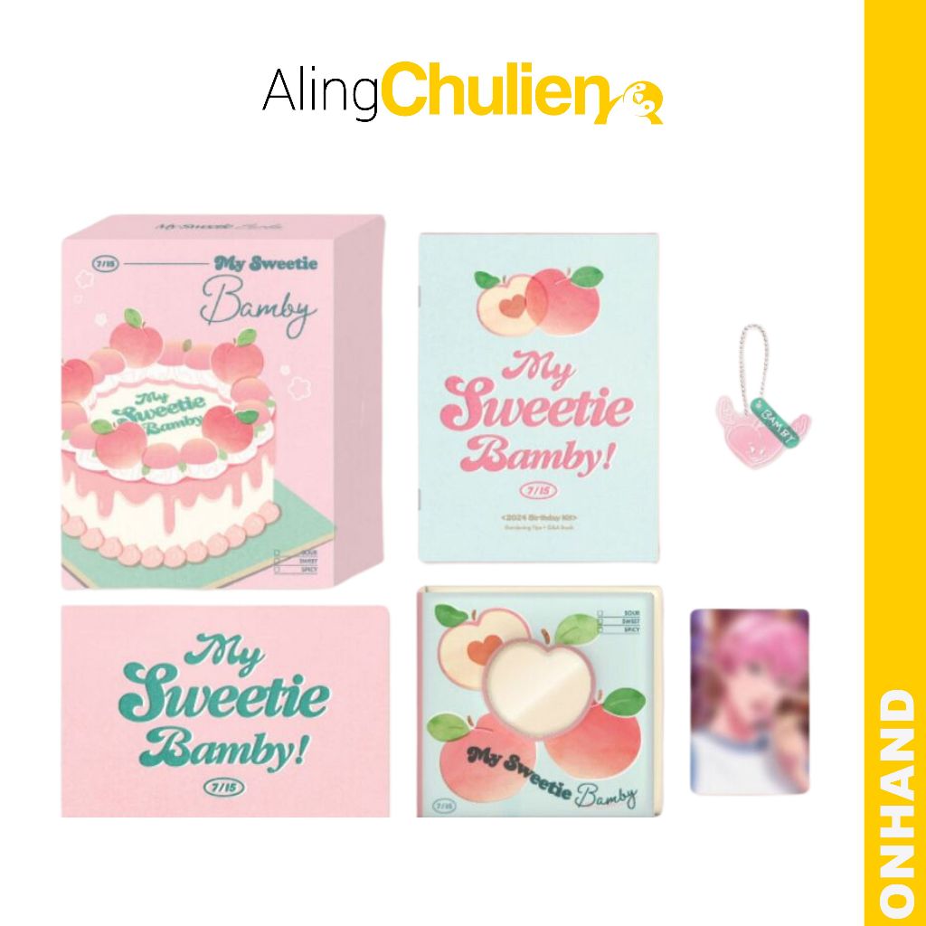 Onhand Plave 2024 Bamby Bambi Eunho Yejun Hamin Birthday Kit 