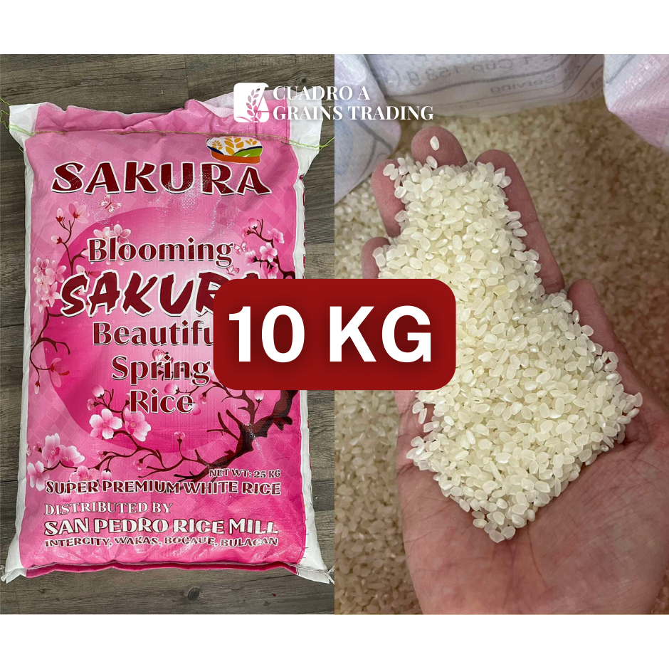 Blooming Sakura Japanese Super Premium White Rice Bigas 10 kg | Shopee ...