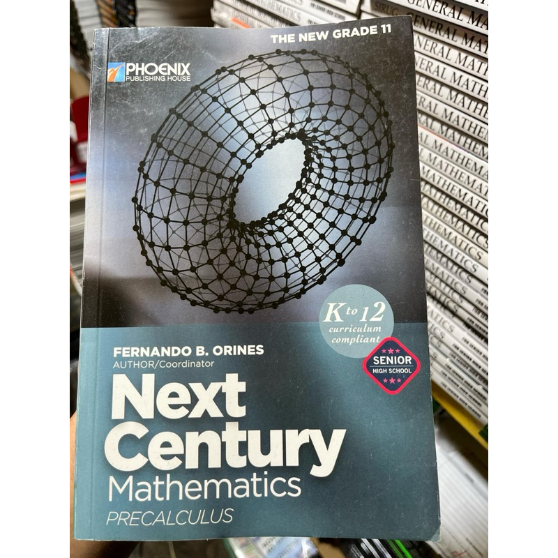 Next Century Mathematics PRECALCULUS By. FERNANDO B. ORINES | Shopee ...