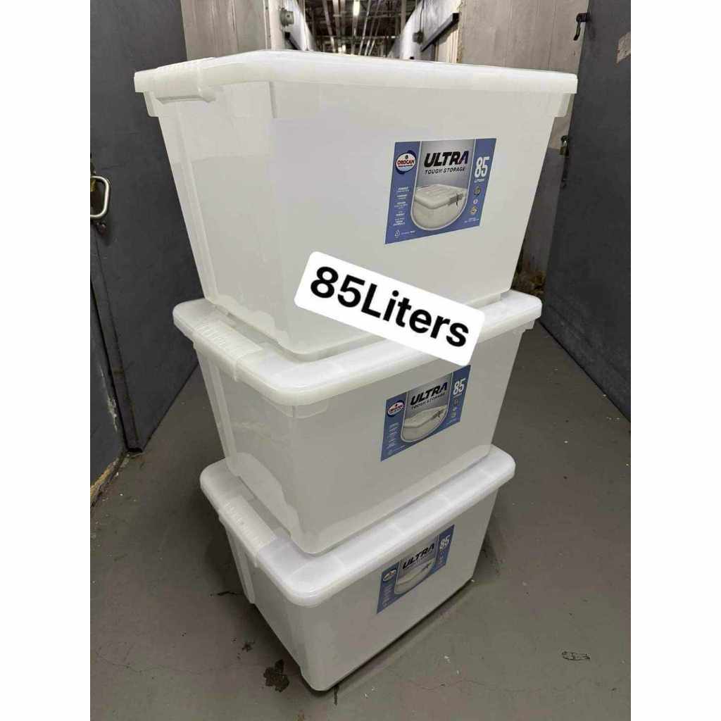 WHITE ULTRA OROCAN STORAGE BOX WITH 6 WHEELS | Shopee Philippines