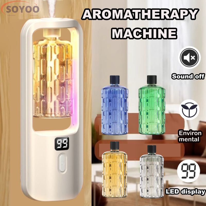 Hd digital display screen Essential oil Humidifier Rechargeable ...