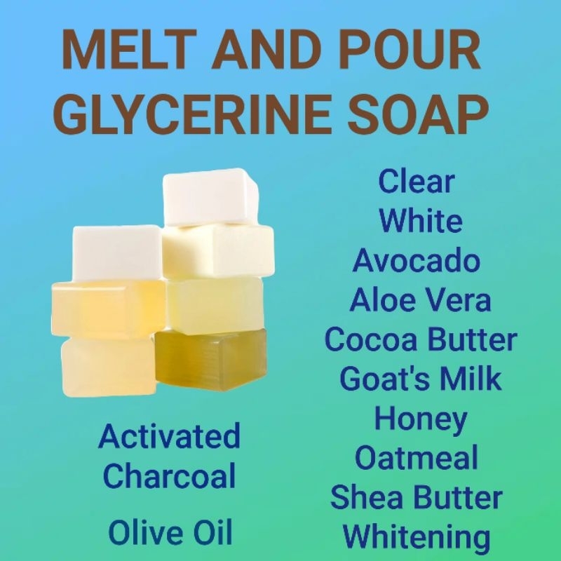 Melt and Pour Glycerine Soap Base Shopee Philippines