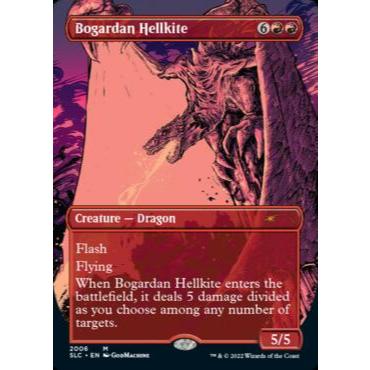Bogardan Hellkite Secret Lair 30th Anniversary Countdown Kit Rare Red ...