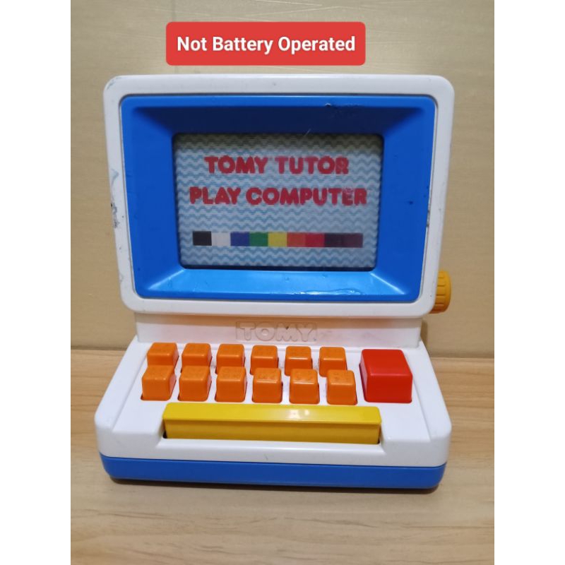 TOMY TUTOR PLAY COMPUTER (VTG 1985) | Shopee Philippines