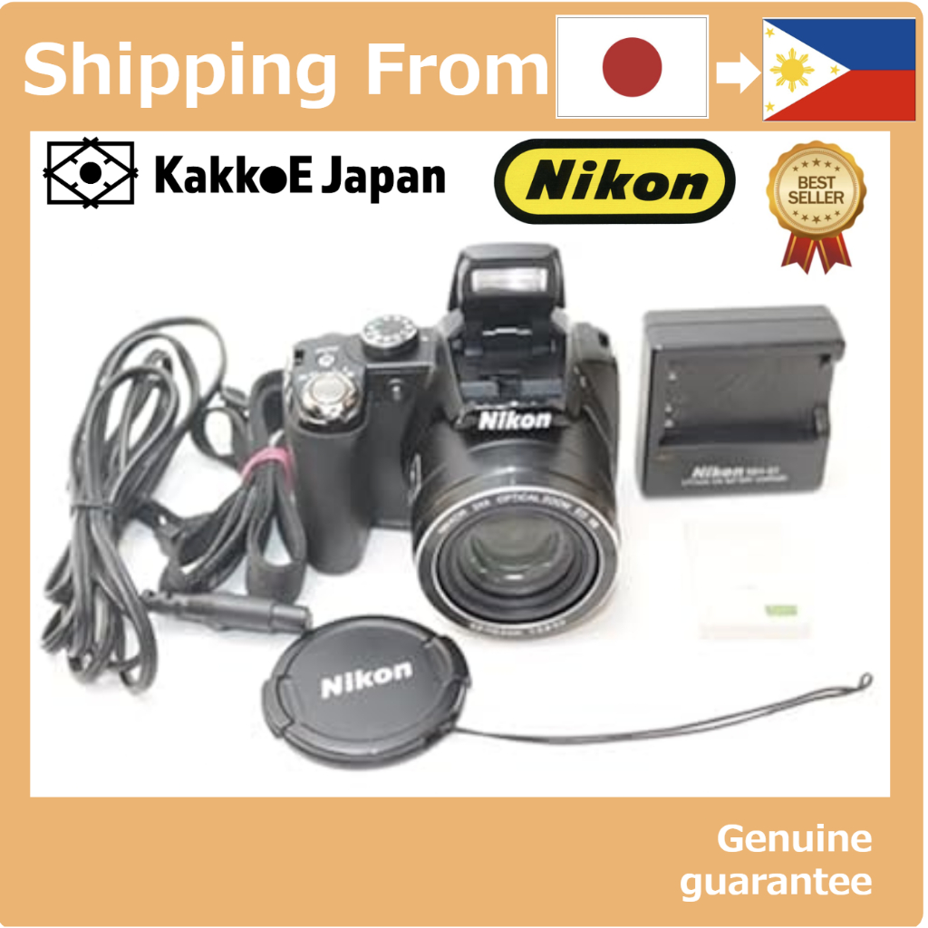 Pre-loved Nikon Digital Camera Nikon Cool Pix P90 Black COOLPIXP90 ...