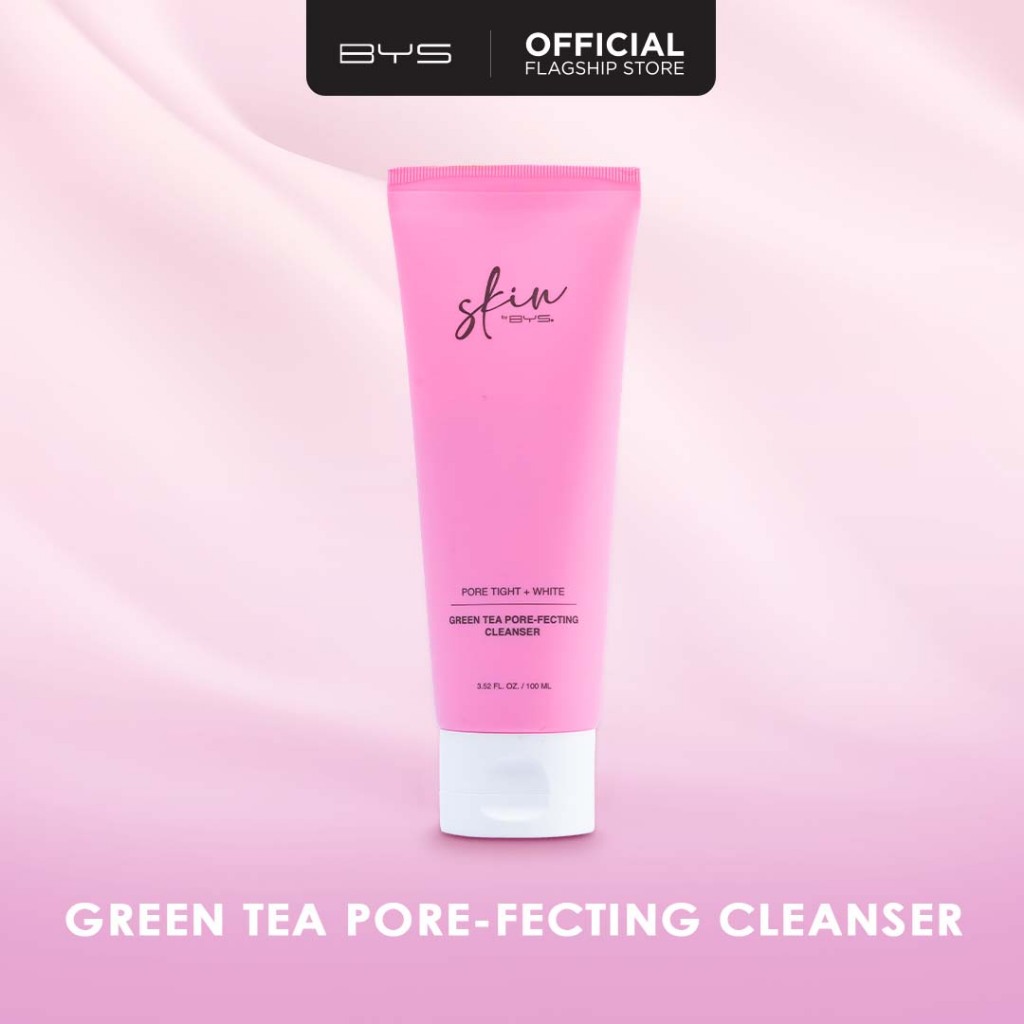 BYS Skin Green Tea Pore Fecting Cleanser 100G | Shopee Philippines