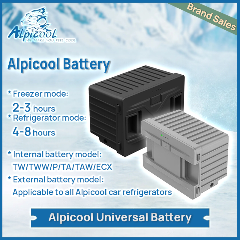 Alpicool Car Refrigerator Removable Lithium Battery Alpicool Battery ...