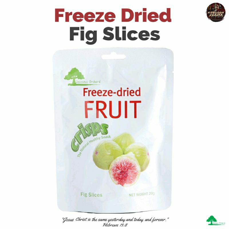 Freeze Dried Fig Slices (Delicious Orchards Brand) | Shopee Philippines