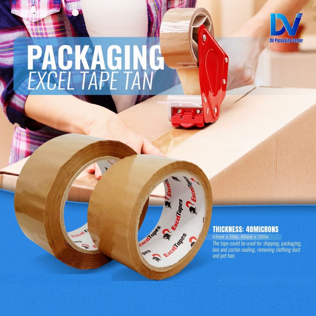 Packaging Tape Tan 48mm(2