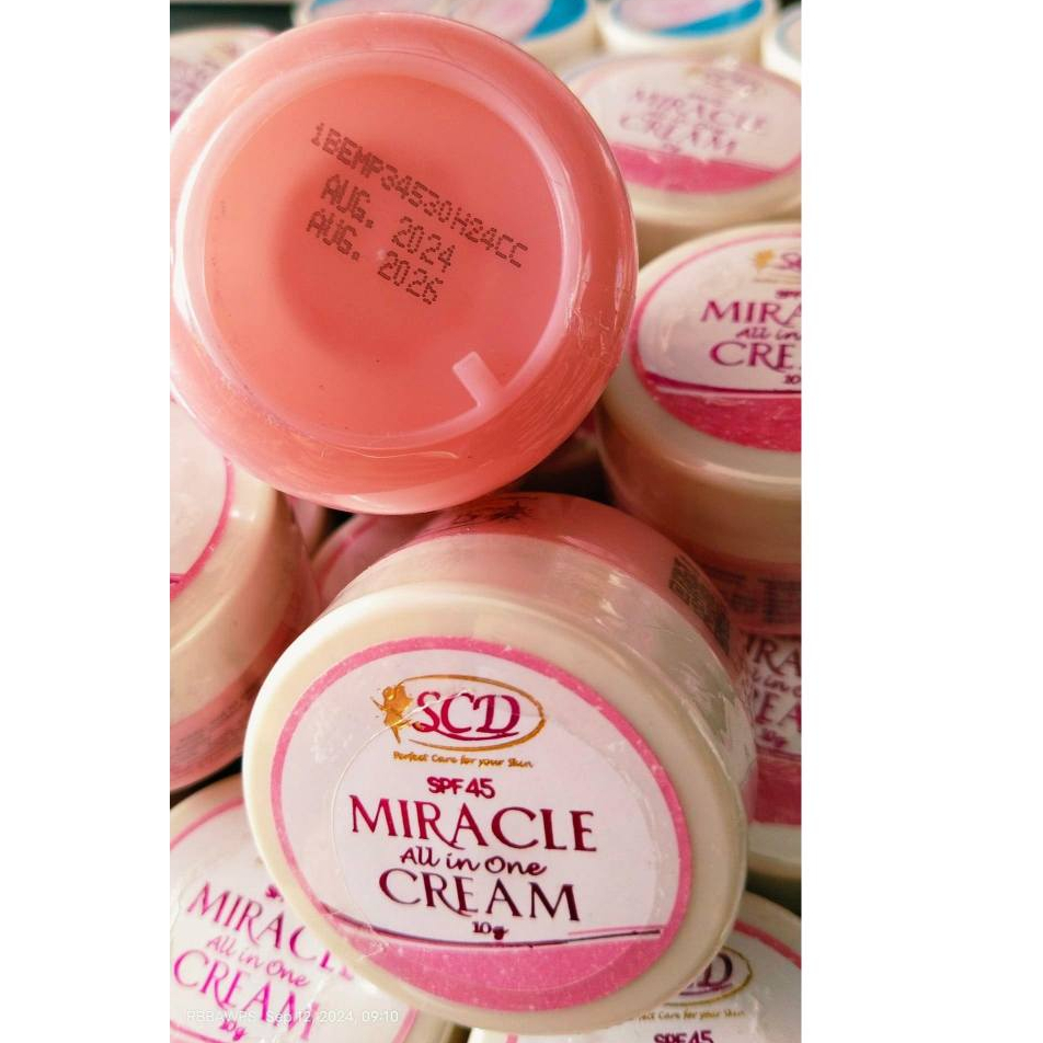 SCD Miracle All in One Cream SPF45 Skin Repair 10g. | Shopee Philippines