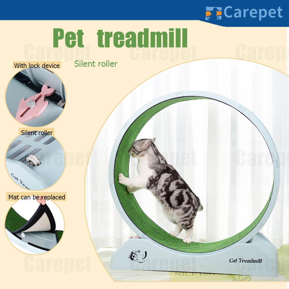 Cat Treadmill Silent Cat Running Wheel Exercise and Fitness Equipment ...