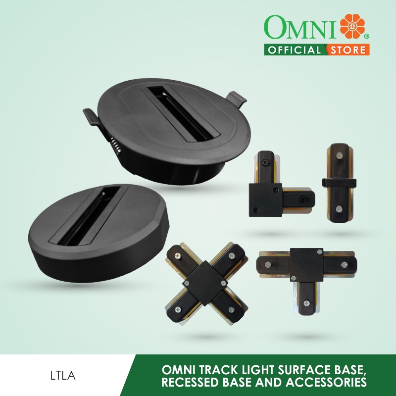 OMNI Track Light Surface Base, Recessed Base and Accessories - LTLA ...