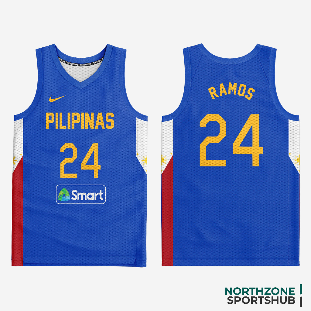 Gilas Pilipinas 2023 Full Sublimation Basketball Jersey 