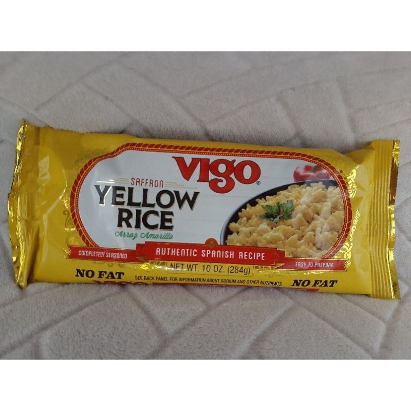 Saffron Yellow Rice 284 grams. EXPIRY March 2025. Vigo Arroz Amarillo