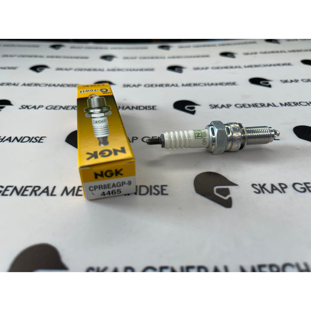 NGK PLATINUM G POWER SPARK PLUG CPR8EAGP9 ( LONG THREAD ) Shopee