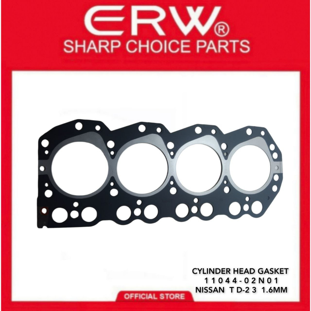 CYLINDER HEAD GASKET Replacement part no. ( 1104402N01 ) NISSAN TD23 1
