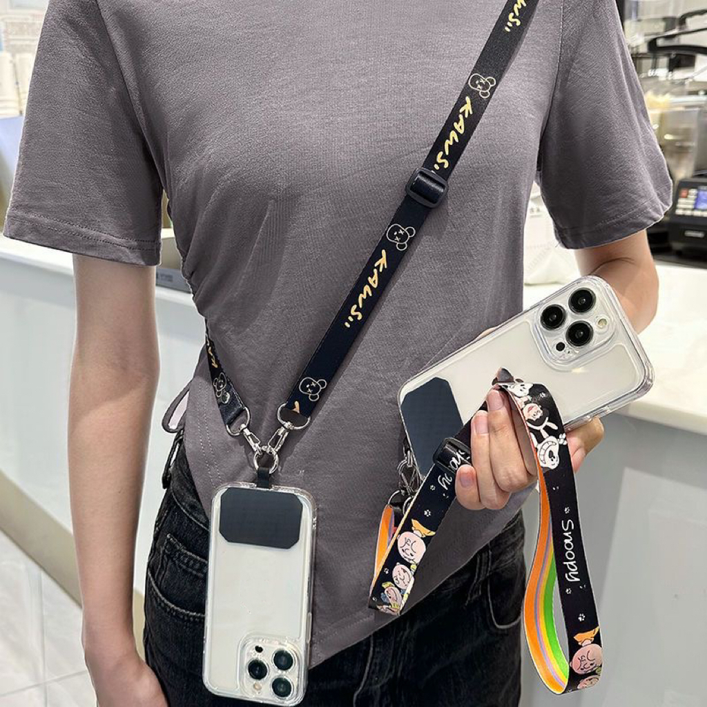 Aazon.co: YouxuanAio Clip And Go Strap For Phone With Wallet Crossbody Phone Strap With