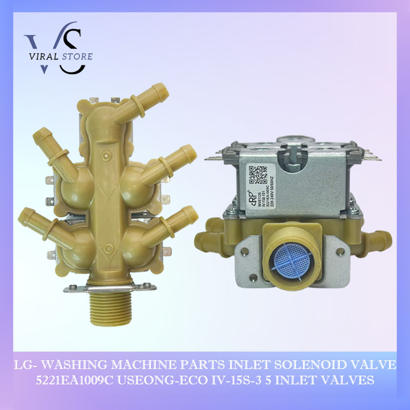 Lg Washing Machine Parts Inlet Solenoid Valve 5221ea1009c Useong Eco Iv 15s 3 5 Inlet Valves 5514