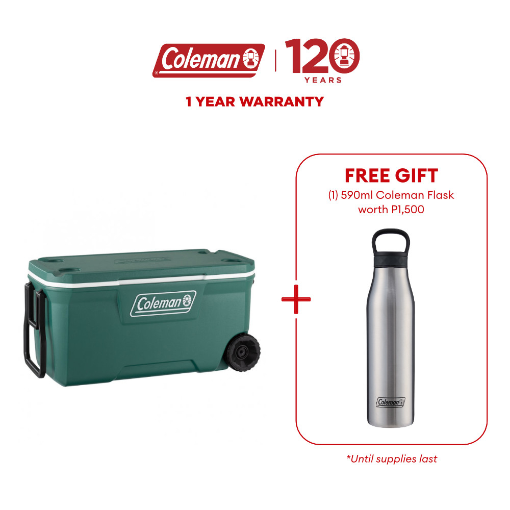 Coleman Switch Autospout 24 oz Stainless Steel Water Bottle | Caribbean Sea