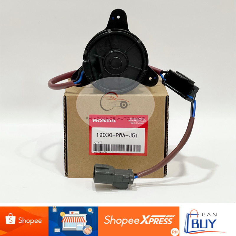 Honda Fit / Jazz / City Radiator Fan Motor 20022008 19030PWAJ51 Shopee Philippines