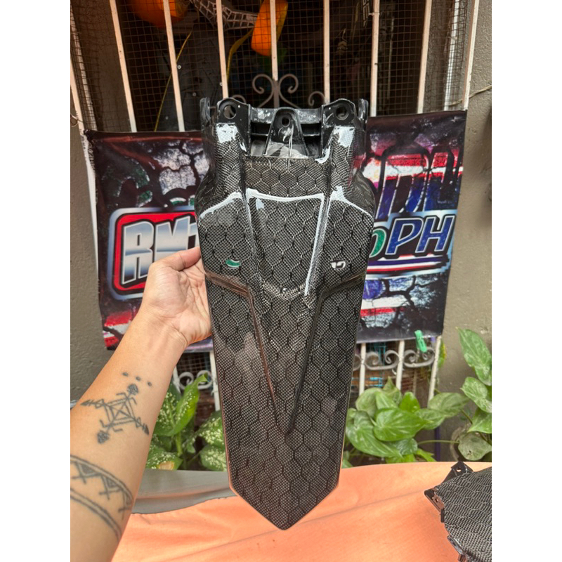 Pcx 160 rear fender Carbon | Shopee Philippines