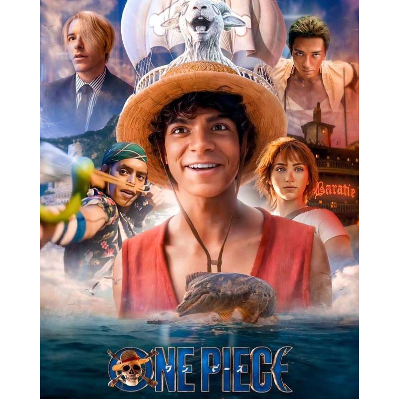One Piece Live Action A4 Posters Wall decor | Shopee Philippines
