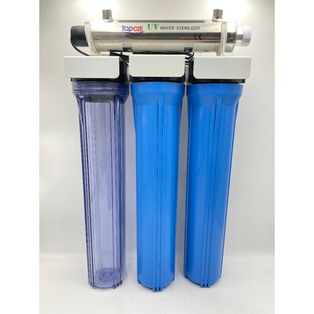 3/4/5 Stage Deep Well Water Filter housing with UV Sterilizer 25w Free ...