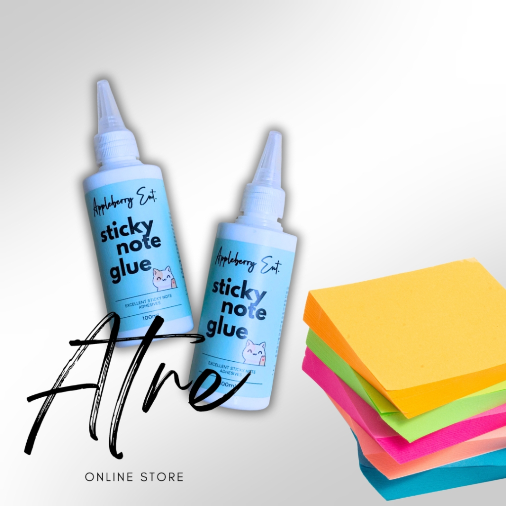 Removable Glue Stick Can Be Peeled And ReAttached Many Times, Sticky Note Glue 100mL Shopee