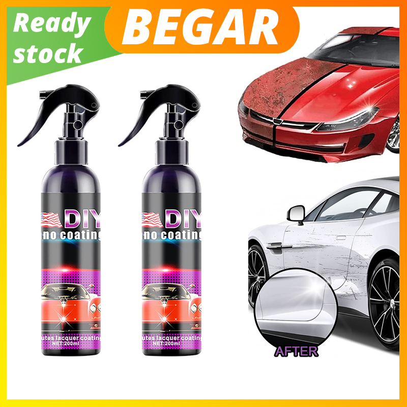 200ml Nano Spray Coating Car Wax Spray Auto Paint Agent Car Care Wash